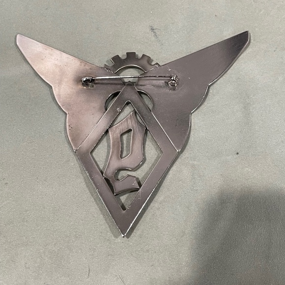 Jean Paul Gaultier Military Style Brooch Pin FW1989 Large unisex Vintage 1989 - Picture 5 of 8